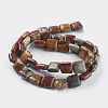 Natural Picasso Stone/Picasso Jasper Graduated Bead Strands G-P358-05-12mm-3