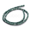 Natural Green Spot Stone Beads Strands G-H230-28-2