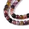 Natural Multicolor Tourmaline Beads Strands G-N342-109B-3
