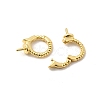 Brass Fold Over Clasps KK-I364-36G-2