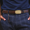Brass Belt Buckles KK-WH0079-224-5