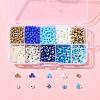 150Pcs 3 Colors Resin Beads RESI-FS0002-28-7