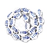 Handmade Porcelain Beads PORC-Q007-09B-2