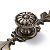 Vintage Victorian Floral Pattern Alloy Cabinet Door Knobs FIND-Z004-03-2