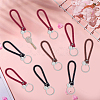 12Pcs 3 Colors PU Leather Knitting Keychains KEYC-CL0001-20A-7
