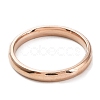Ion Plating(IP) 304 Stainless Steel Flat Plain Band Rings STAS-I160-D-16mm-RG-2