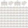 120Pcs Alloy Chandelier Components Links FIND-GO0003-32D-1