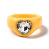 Opaque Acrylic Finger Rings RJEW-Q162-001E-1