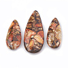 Assembled Bronzite and Imperial Jasper Pendants G-S328-003H-1