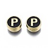 Alloy Enamel Beads ENAM-N052-006-02P-RS-2