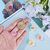 4Pcs 4 Colors Silicone Replacement Thumb Grip Caps AJEW-GF0009-67B-3