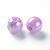 Opaque Acrylic Beads MACR-S370-D8mm-A03-2