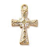 Real 18K Gold Plated 304 Stainless Steel Pendants STAS-M331-02A-G-1