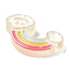 Translucent Resin Cabochons RESI-H147-01A-3