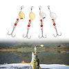 CHGCRAFT 48Pcs 4 Styles Iron Fishing Lures FIND-CA0009-14-5