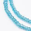 Glass Beads Strands GLAA-F079-5