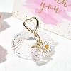 Acrylic Strawberry Pendant Decoration HJEW-SW00120-03-9