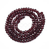 Glass Beads Strands EGLA-A034-T10mm-D26-3