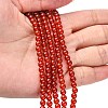Natural Carnelian Beads Strands G-C076-4mm-2A-2