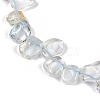 Natural Topaz Nuggets Beads Strands G-B125-A16-01-3
