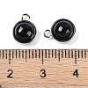 Natural Black Onyx(Dyed & Heated) Pendants G-K372-03P-04-3