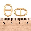 304 Stainless Steel Oval Links Connector Charms STAS-F366-02A-G-3