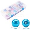 Eco-Friendly Dyed Glass Pearl Round Beads HY-PH0011-02-6mm-3