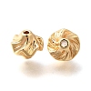 Brass Beads KK-B127-03G-1