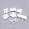 Felt Heat Transfer Printing Perfume Pieces Set DIY-WH0215-04A-1