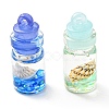 Translucent Resin Pendants RESI-D067-01B-2