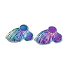 Ion Plating(IP) 304 Stainless Steel Stud Earring Findings LS-STAS-F286-06A-MC-2