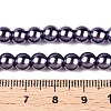 Baking Paint Pearlized Glass Pearl Round Bead Strands HY-Q330-8mm-73-4
