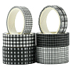 1 Bag 6 Rolls DIY Scrapbook Decorative Paper Tapes DIY-SP0005-15B-6