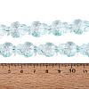 Transparent Glass Beads Strands DGLA-N021-02A-02-4
