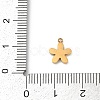 304 Stainless Steel Pendants STAS-L283-25G-01-3