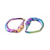 Ion Plating(IP) 304 Stainless Steel Linking Rings STAS-C003-03MC-3