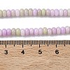 Ombre Effect Dyed Glass Beads Strands GLAA-C043-01C-4