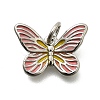 Brass Enamel Charms KK-Z093-07P-02-1