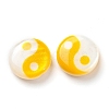 Printed Natural Freshwater Shell Beads SHEL-R129-07A-03-2