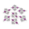 Alloy Enamel Chandelier Component Links LS-ENAM-EA9734Y-5-1