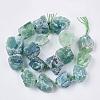 Natural Fluorite Beads Strands G-R421-12-2