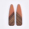 Resin & Walnut Wood Big Pendants X-RESI-S358-98B-2