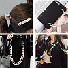 100Pcs 2 Styles Transparent Acrylic Linking Rings OACR-CJ0001-17-7