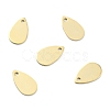 Brass Charms X-KK-O131-11G-1