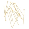 Brass Eye Pins KK-Q780-02G-3