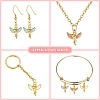 30Pcs 3 Colors Alloy Enamel Pendants ENAM-CJ0002-57-8