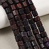 Natural Dyed White Jade(Imitation Charoite) Beads Strands GG-CBA0743-E02-1