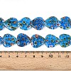 Handmade Millefiori Glass Beads Strands LAMP-T021-29C-4