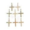 Golden Brass with Glass Pendants KK-A209-15G-1
