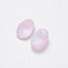 Transparent Spray Painted Glass Charms GLAA-R211-05-D02-2